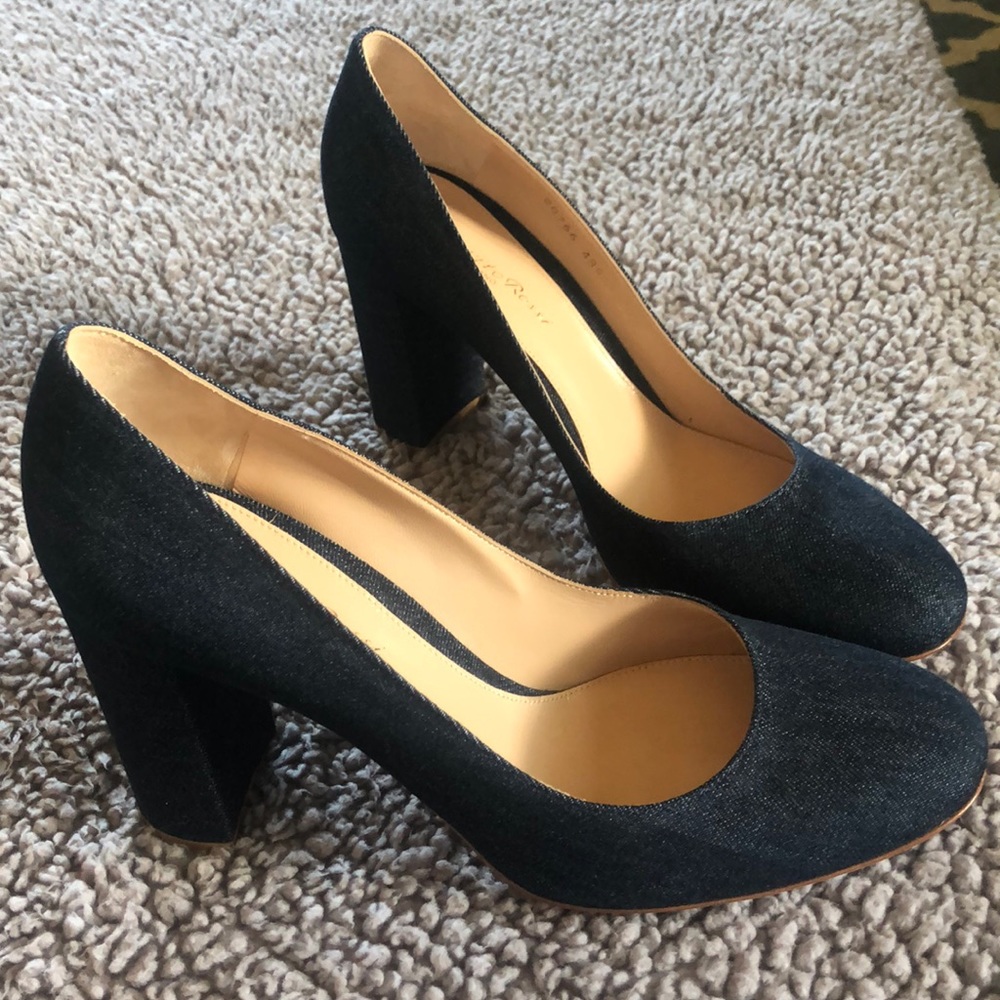 Blue Denim Linda Pumps